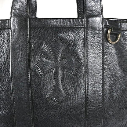 CHROME HEARTS UA 10th Anniv Leather Bag Black Size ONE SIZE