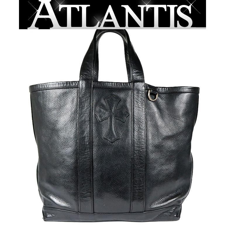 CHROME HEARTS UA 10th Anniv Leather Bag Black Size ONE SIZE