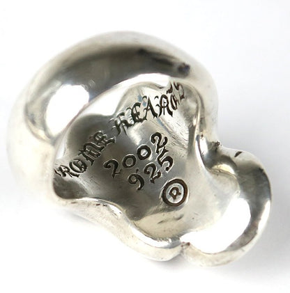 CHROME HEARTS Large Lip & 1-Diamond Ring Size ONE SIZE