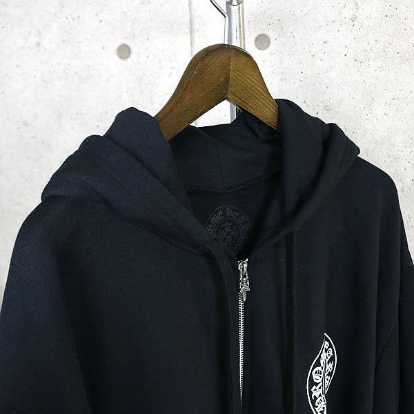 CHROME HEARTS Osaka Exclusive Zip Hoodie Black Size XXL