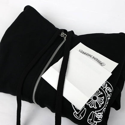 CHROME HEARTS Osaka Exclusive Zip Hoodie Black Size XXL
