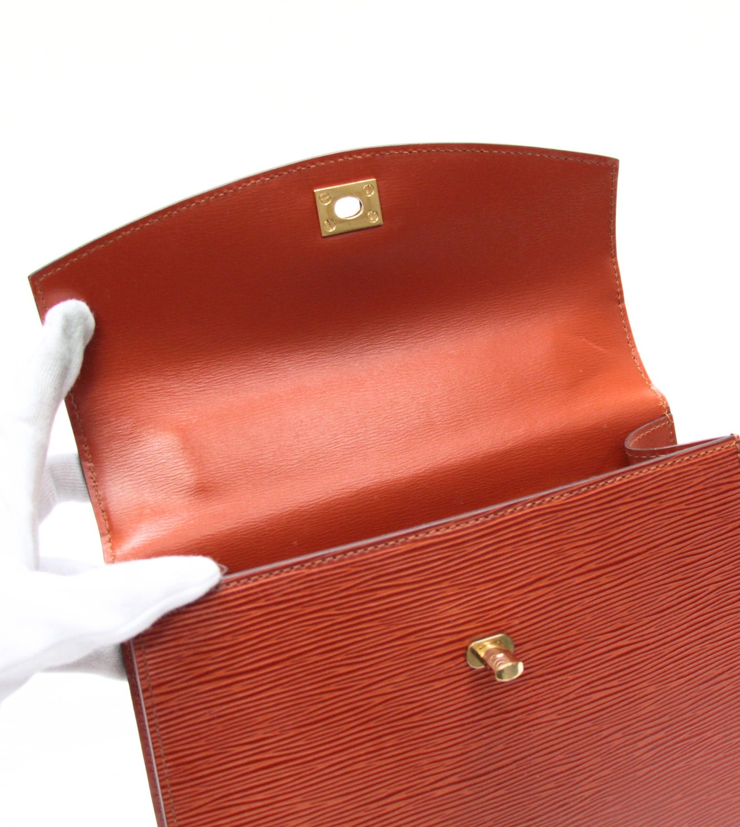 Louis Vuitton Epi Kenya Brown Handbag Bag Size ONE SIZE