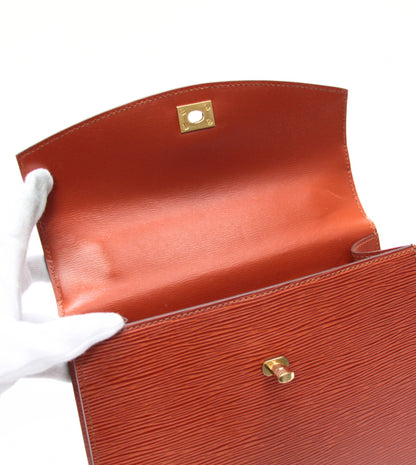 Louis Vuitton Epi Kenya Brown Handbag Bag Size ONE SIZE