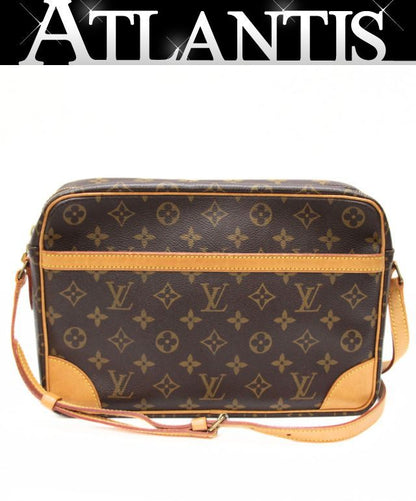 LOUIS VUITTON Trocadero 30 Monogram Bag Brown Size ONE SIZE