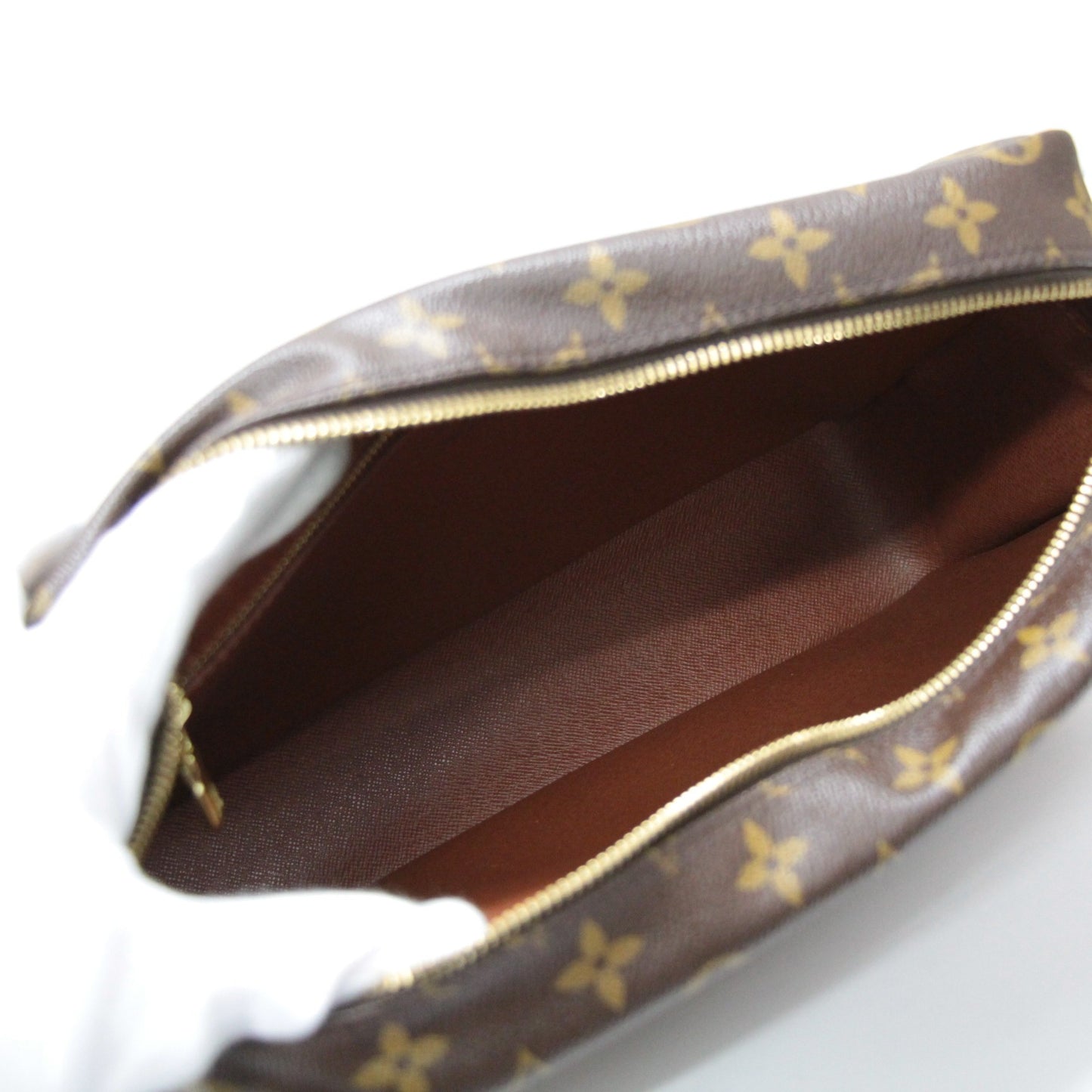 LOUIS VUITTON Trocadero 30 Monogram Bag Brown Size ONE SIZE
