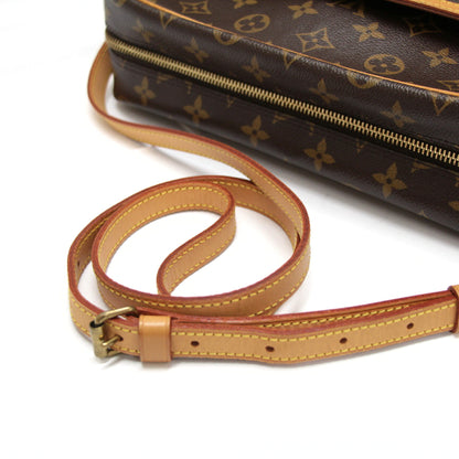 LOUIS VUITTON Trocadero 30 Monogram Bag Brown Size ONE SIZE
