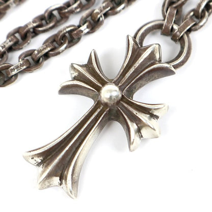 CHROME HEARTS Small CH Cross 20" Necklace Size ONE SIZE