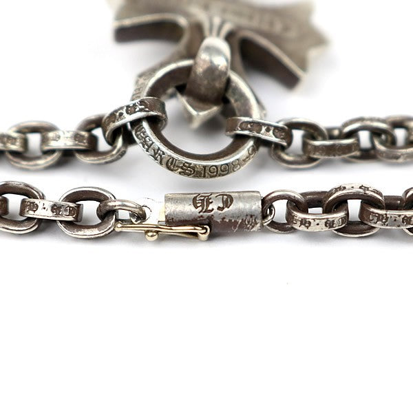 CHROME HEARTS Small CH Cross 20" Necklace Size ONE SIZE