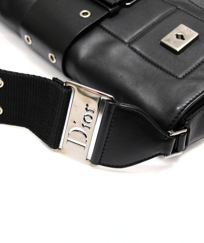 Christian Dior Street Chic Leather Bag Black Size ONE SIZE