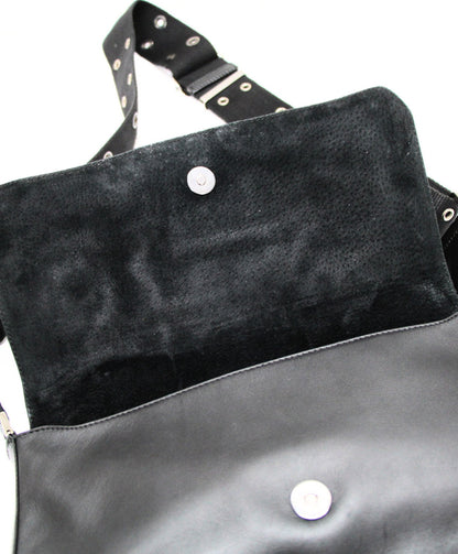 Christian Dior Street Chic Leather Bag Black Size ONE SIZE