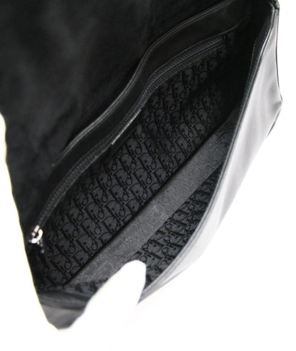 Christian Dior Street Chic Leather Bag Black Size ONE SIZE