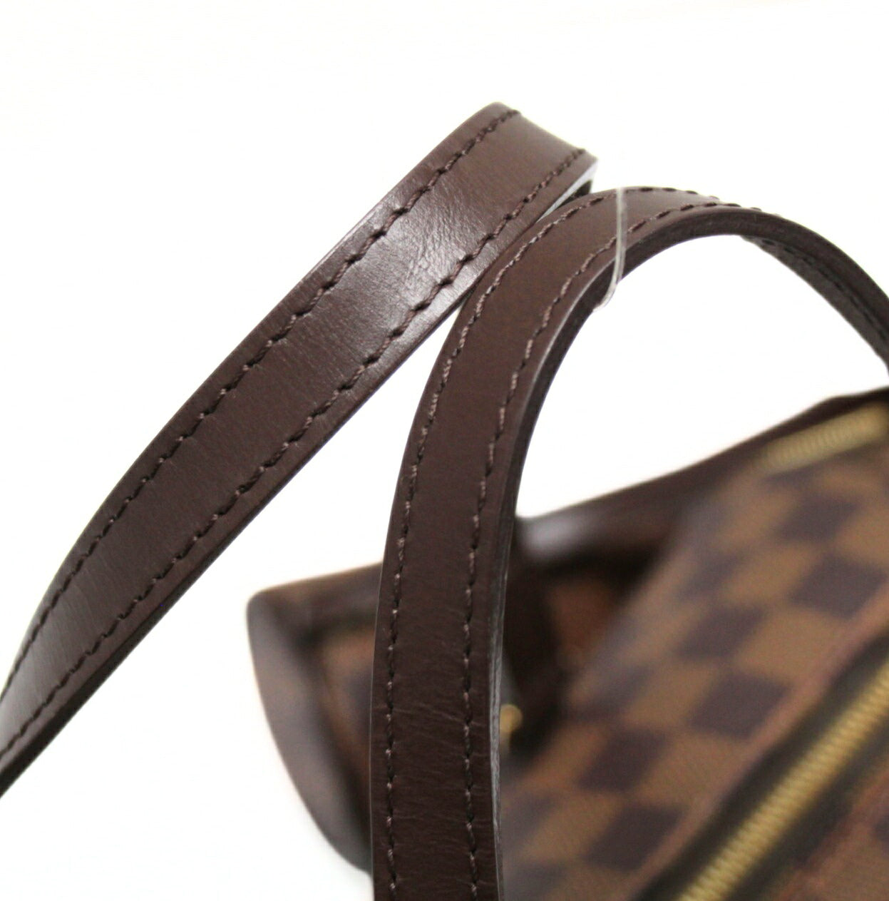 LOUIS VUITTON Damier Papillon 30 Handbag Brown Size ONE SIZE