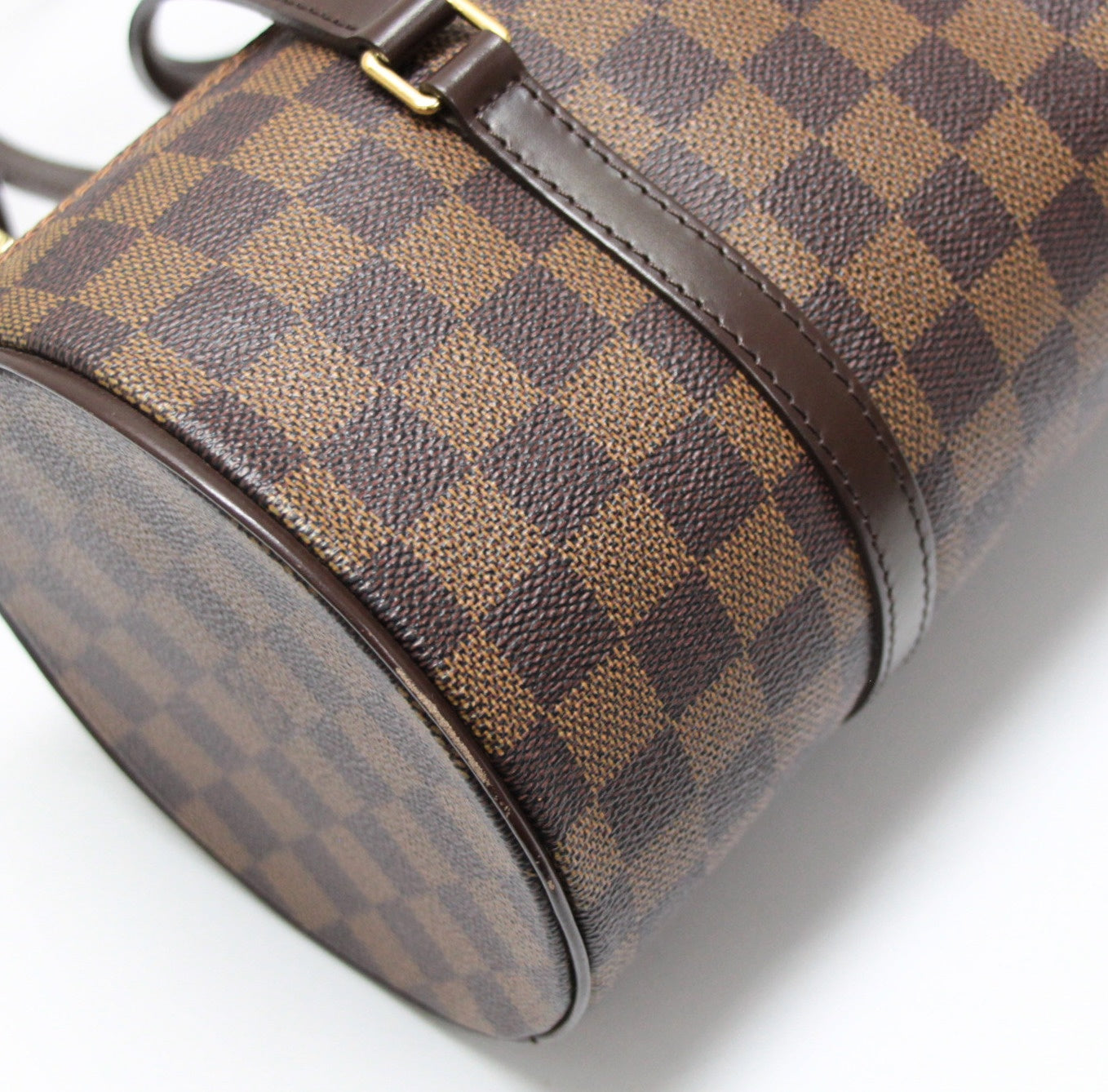 LOUIS VUITTON Damier Papillon 30 Handbag Brown Size ONE SIZE