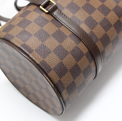 LOUIS VUITTON Damier Papillon 30 Handbag Brown Size ONE SIZE