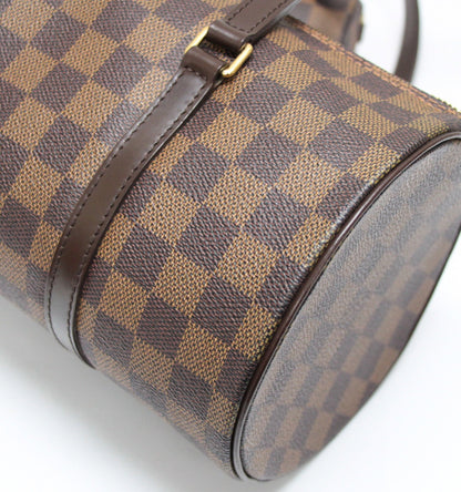 LOUIS VUITTON Damier Papillon 30 Handbag Brown Size ONE SIZE