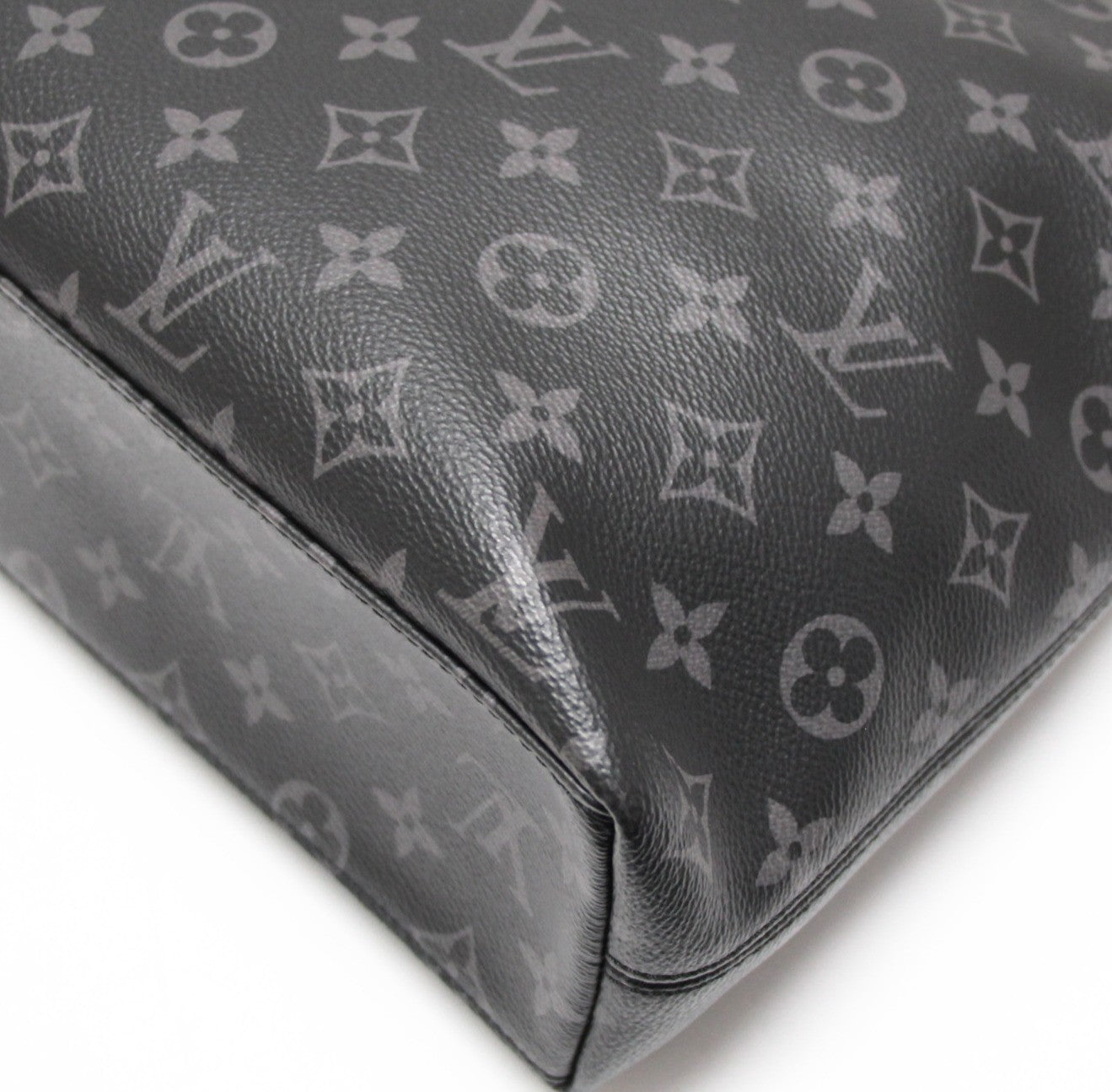 LOUIS VUITTON Monogram Eclipse Briefcase Black Size ONE SIZE