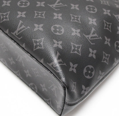 LOUIS VUITTON Monogram Eclipse Briefcase Black Size ONE SIZE