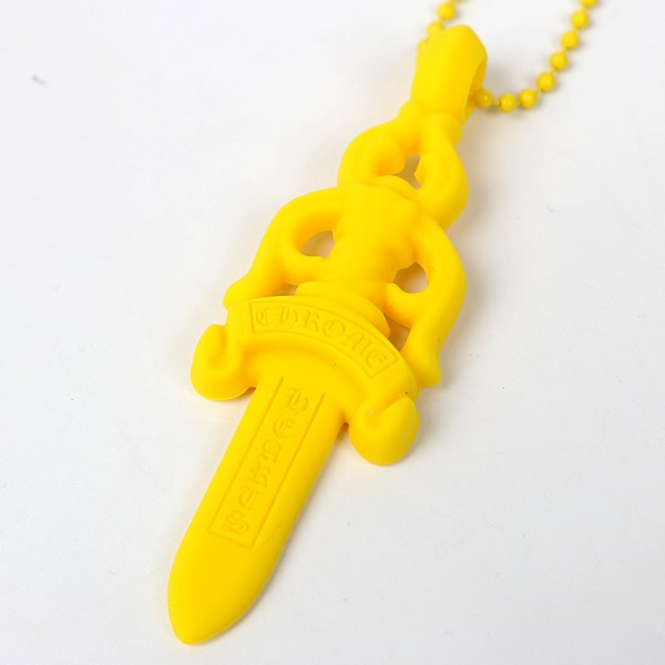 CHROME HEARTS Large Dagger Necklace Yellow Size ONE SIZE