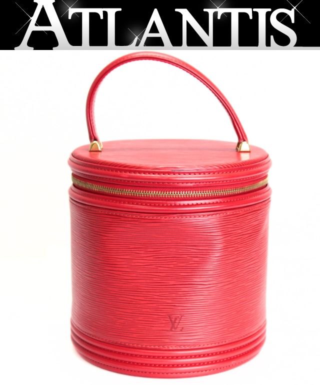 LOUIS VUITTON Epi Leather Vanity Handbag Size ONE SIZE
