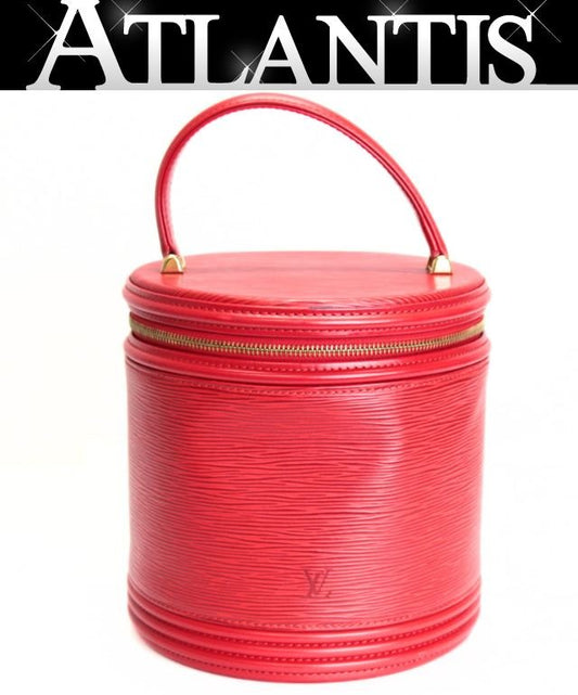 LOUIS VUITTON Epi Leather Vanity Handbag Size ONE SIZE