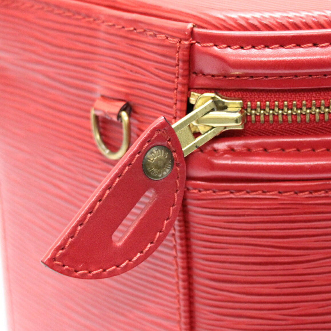LOUIS VUITTON Epi Leather Vanity Handbag Size ONE SIZE