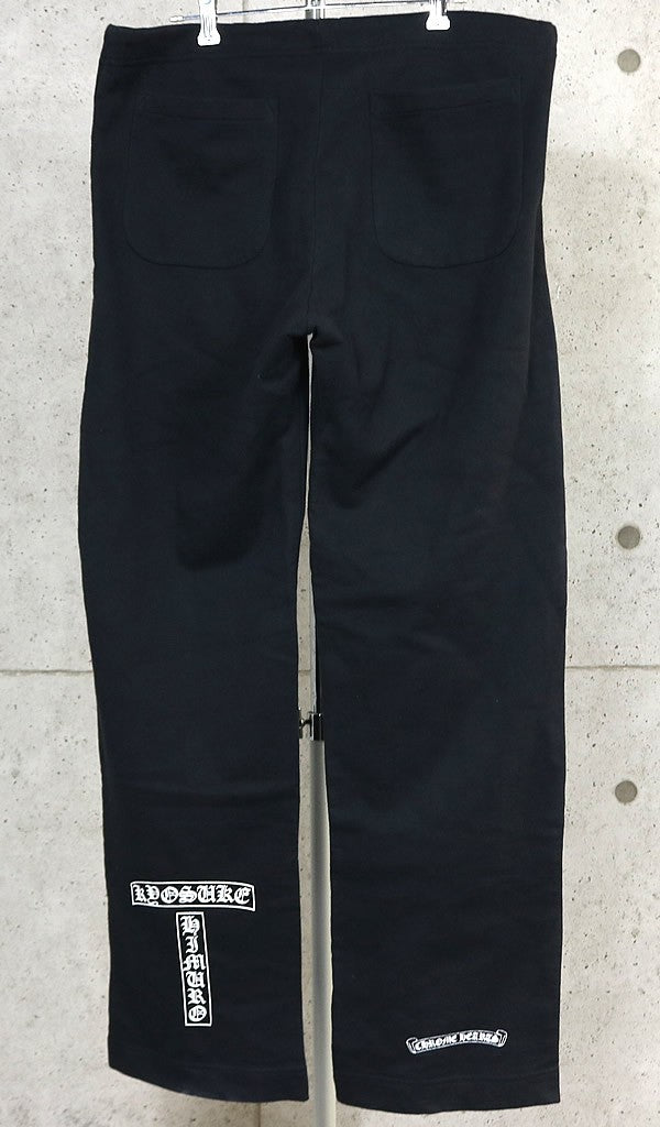CHROME HEARTS Himuro Dagger T-Bar Sweatpants Black Size S