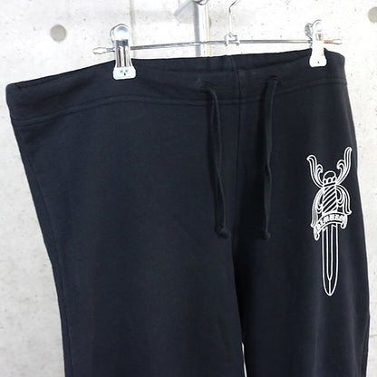 CHROME HEARTS Himuro Dagger T-Bar Sweatpants Black Size S