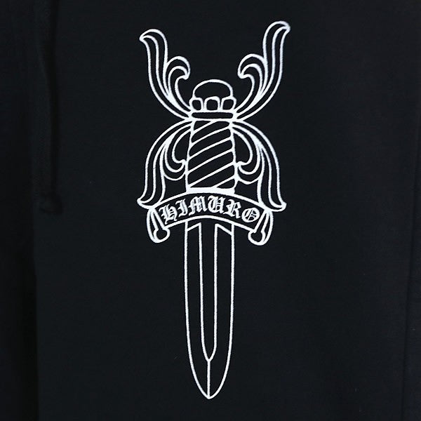 CHROME HEARTS Himuro Dagger T-Bar Sweatpants Black Size S