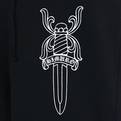 CHROME HEARTS Himuro Dagger T-Bar Sweatpants Black Size S