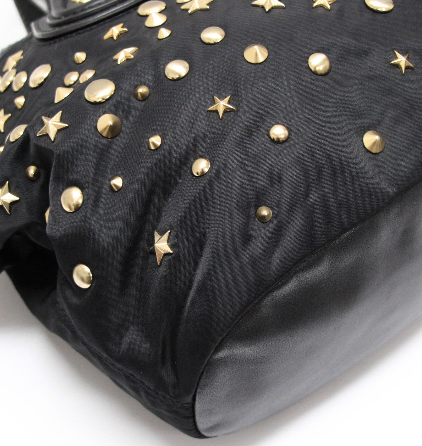 GIVENCHY Nightingale Studded Nylon Bag Black Size ONE SIZE