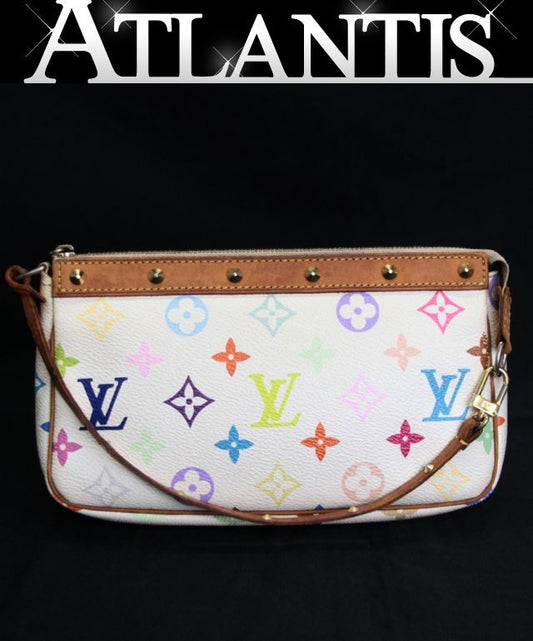 LOUIS VUITTON Monogram Pochette Bag Size ONE SIZE