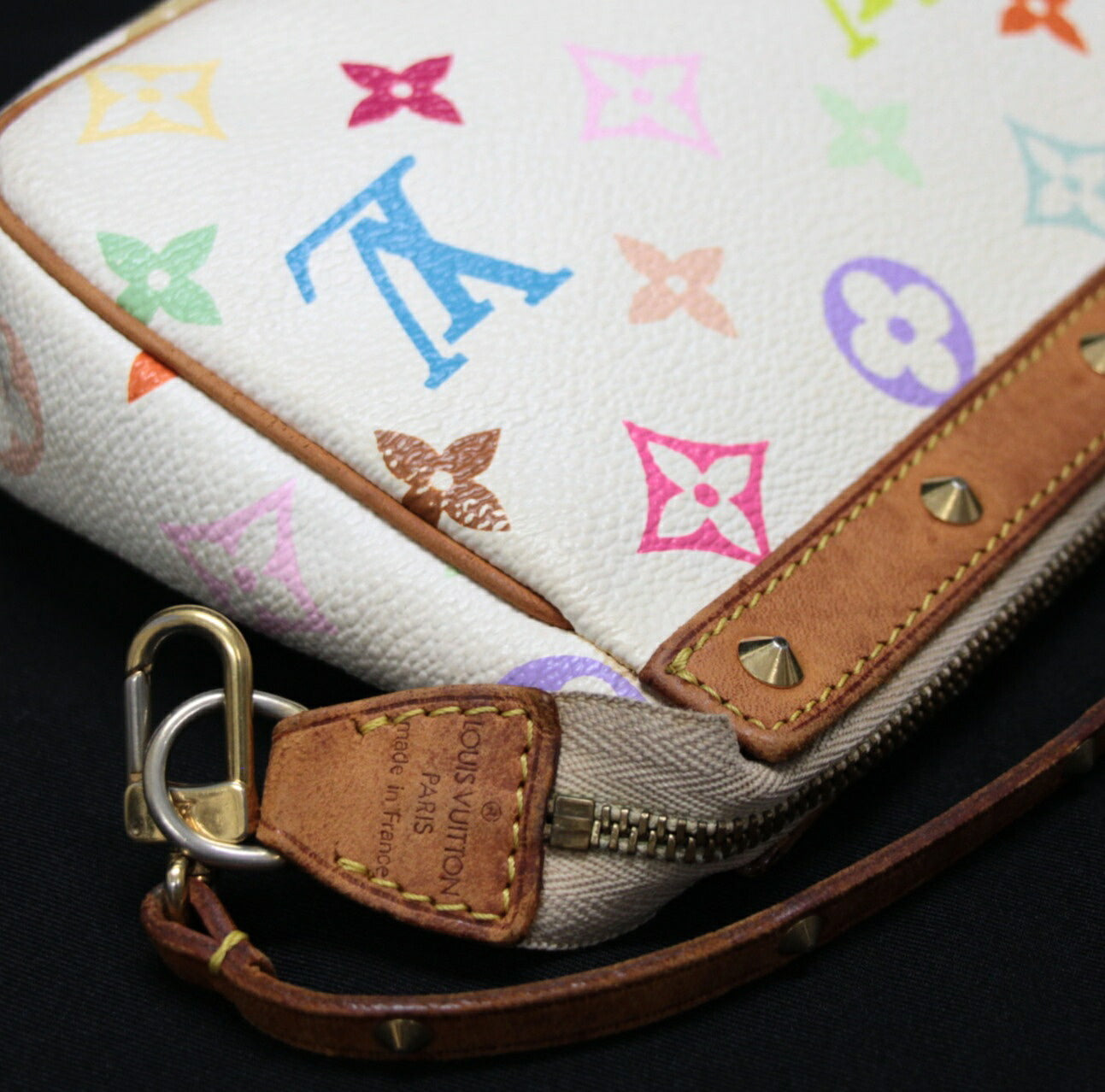 LOUIS VUITTON Monogram Pochette Bag Size ONE SIZE