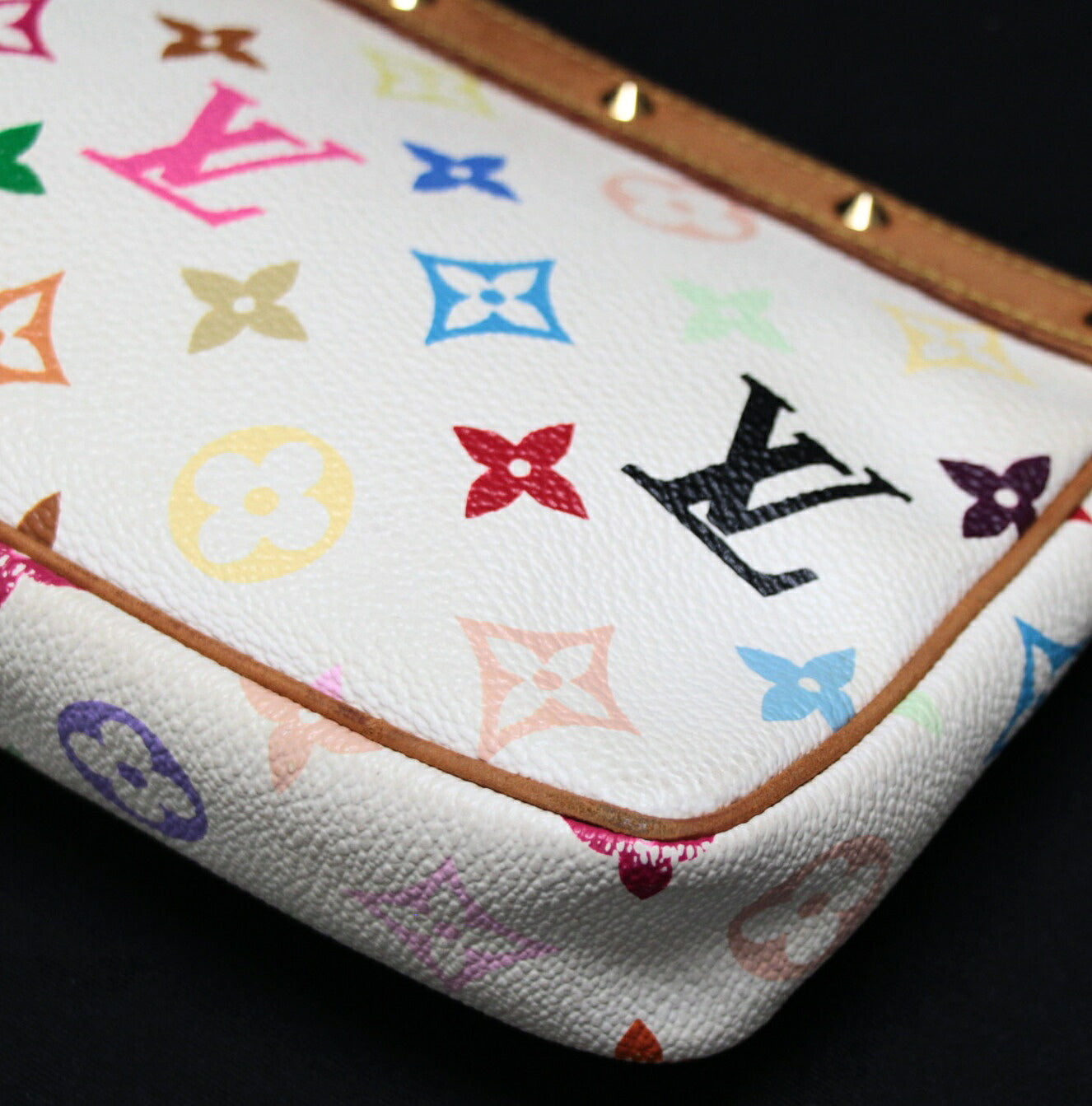 LOUIS VUITTON Monogram Pochette Bag Size ONE SIZE