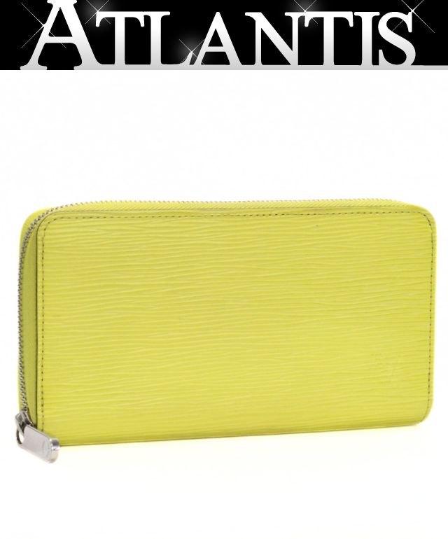 Louis Vuitton Epi Pistache Zippy Around Wallet Size ONE SIZE