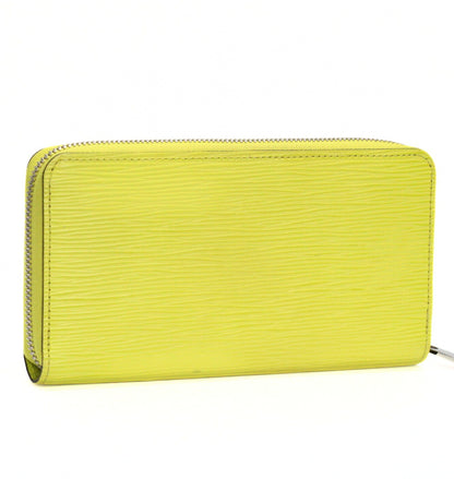 Louis Vuitton Epi Pistache Zippy Around Wallet Size ONE SIZE