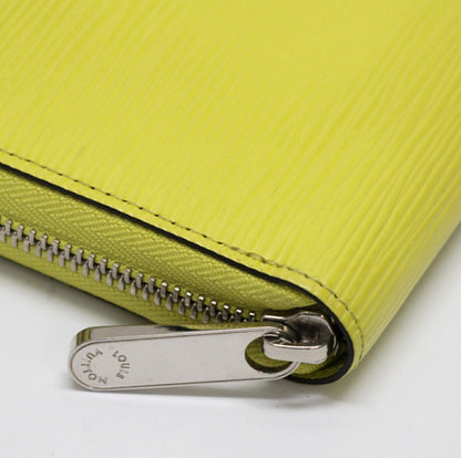 Louis Vuitton Epi Pistache Zippy Around Wallet Size ONE SIZE