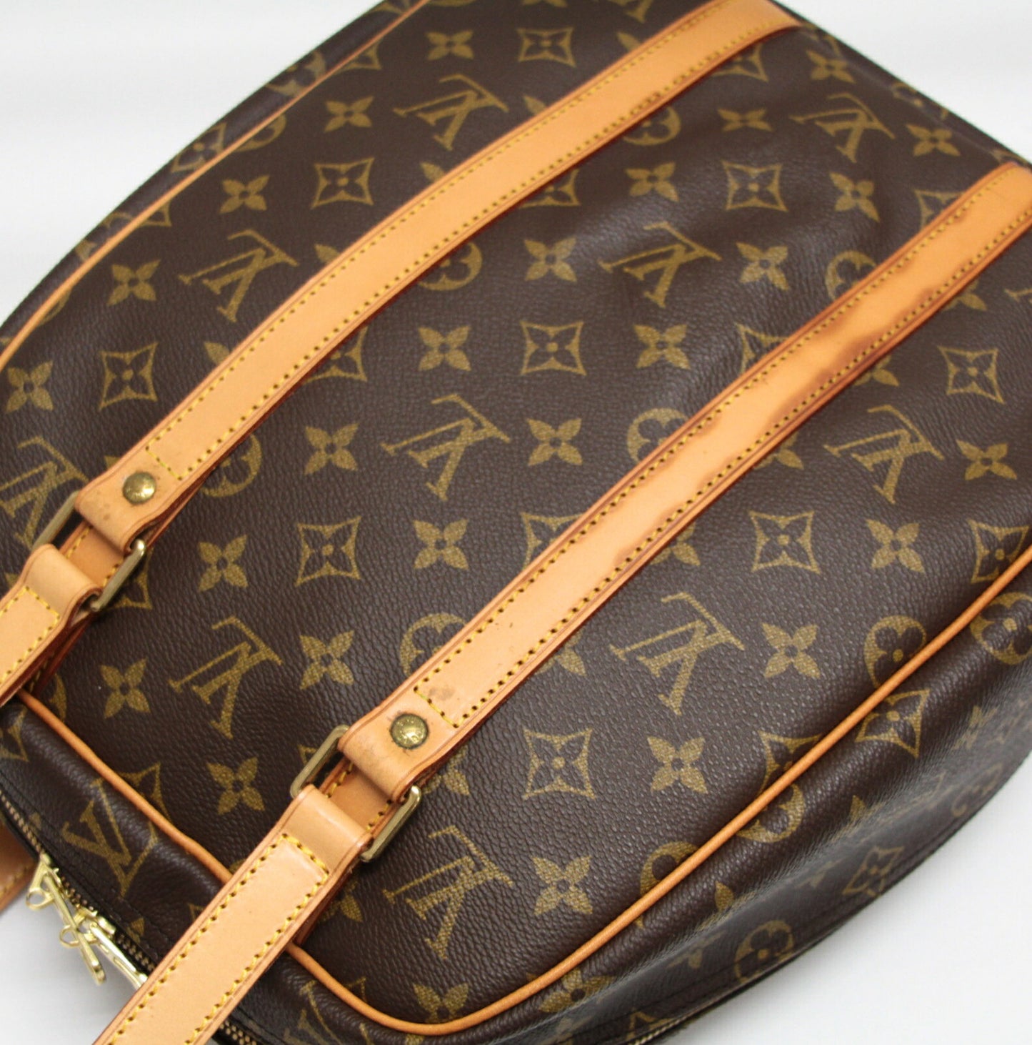 LOUIS VUITTON 1993 Japan Golf Cup Monogram Shoe Bag Sneakers