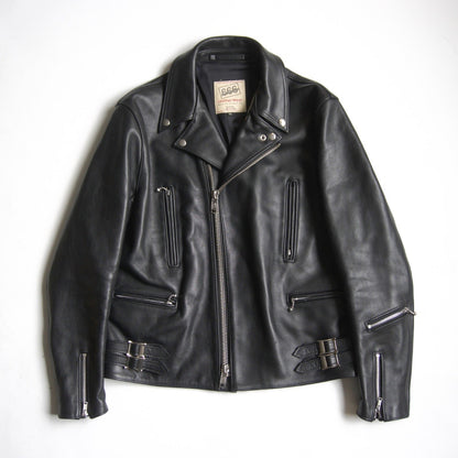 666 triple six Steerhide UK Double Rider Riders Jacket Size 40