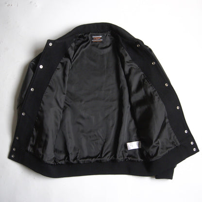 Skookum 417 Melton x Leather Varsity Jacket Size L
