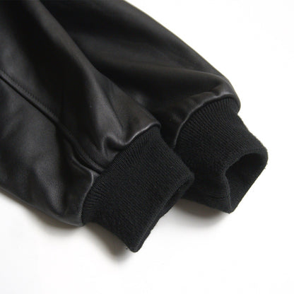 Skookum 417 Melton x Leather Varsity Jacket Size L