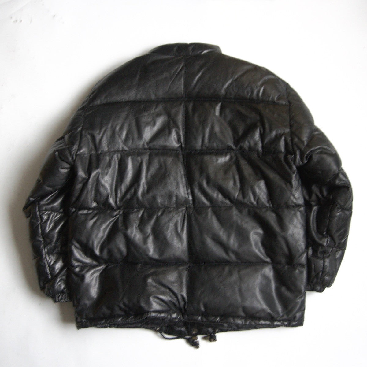 WIND ARMOR Leather Down Jacket Size 3L