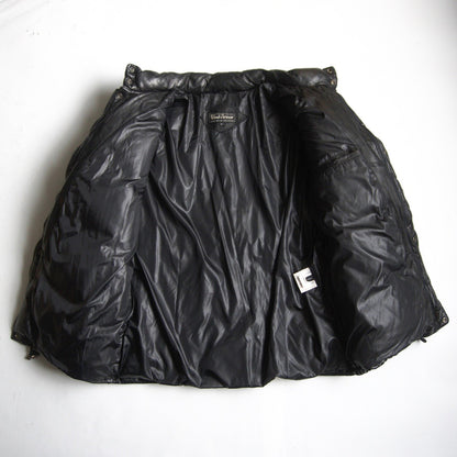 WIND ARMOR Leather Down Jacket Size 3L