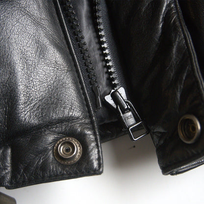 WIND ARMOR Leather Down Jacket Size 3L