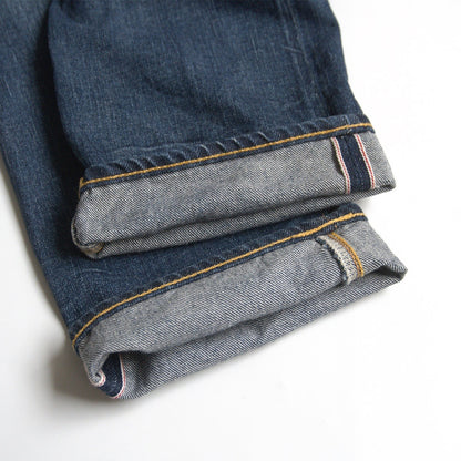 RRL Low-Straight Jeans Vintage Wash Made in USA Size 33×32