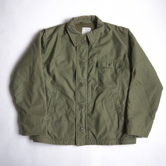 US NAVY 82 70S A-2 DECK JACKET Size L(42-44)