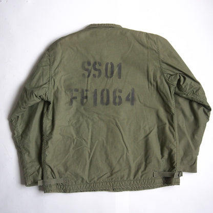 US NAVY 82 70S A-2 DECK JACKET Size L(42-44)