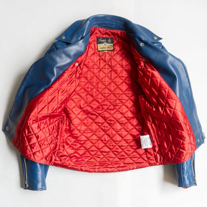 666 triple six Steerhide Padded Motorcycle Jacket Size 36
