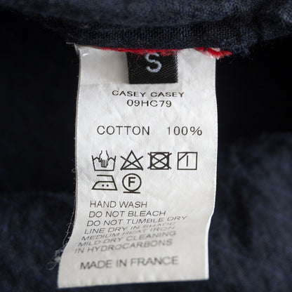 Casey Casey Quilted Shirt Dress Blue Size S