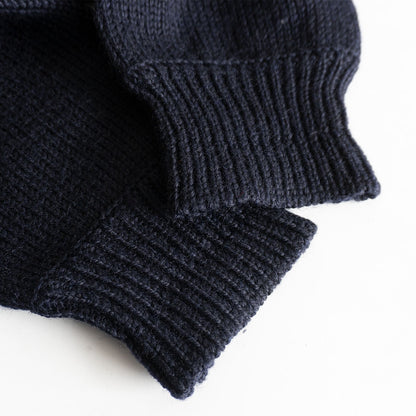 Comme des Garcons 80S colorblock knit Sweater Blue Size L