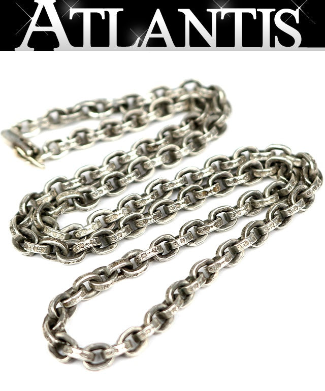 CHROME HEARTS Paper Chain 20 Inch 925 Necklace Size ONE SIZE